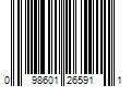 Barcode Image for UPC code 098601265911