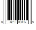 Barcode Image for UPC code 098610000053