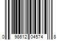 Barcode Image for UPC code 098612045748