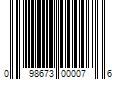 Barcode Image for UPC code 098673000076