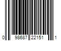 Barcode Image for UPC code 098687221511