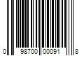 Barcode Image for UPC code 098700000918