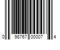 Barcode Image for UPC code 098767000074