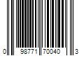 Barcode Image for UPC code 098771700403