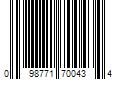 Barcode Image for UPC code 098771700434