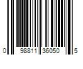 Barcode Image for UPC code 098811360505