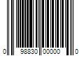 Barcode Image for UPC code 098830000000