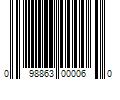 Barcode Image for UPC code 098863000060