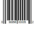 Barcode Image for UPC code 098956000052