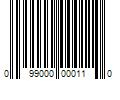 Barcode Image for UPC code 099000000110