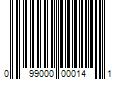 Barcode Image for UPC code 099000000141