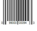 Barcode Image for UPC code 099000000943