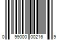 Barcode Image for UPC code 099000002169