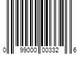 Barcode Image for UPC code 099000003326