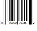 Barcode Image for UPC code 099000003562