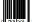 Barcode Image for UPC code 099043000061