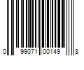 Barcode Image for UPC code 099071001498. Product Name: 