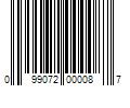 Barcode Image for UPC code 099072000087