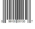 Barcode Image for UPC code 099100001307