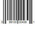 Barcode Image for UPC code 099100004391