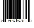 Barcode Image for UPC code 099100007613