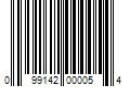 Barcode Image for UPC code 099142000054