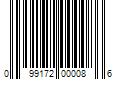 Barcode Image for UPC code 099172000086