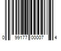 Barcode Image for UPC code 099177000074