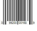 Barcode Image for UPC code 099200001689