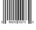 Barcode Image for UPC code 099200002730