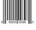 Barcode Image for UPC code 099200003980