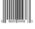 Barcode Image for UPC code 099200004383