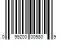 Barcode Image for UPC code 099200005809