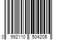 Barcode Image for UPC code 0992110504205