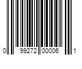 Barcode Image for UPC code 099272000061