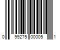 Barcode Image for UPC code 099275000051