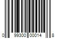 Barcode Image for UPC code 099300000148