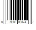 Barcode Image for UPC code 099300000247