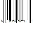 Barcode Image for UPC code 099300000711