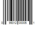 Barcode Image for UPC code 099312000051