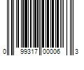 Barcode Image for UPC code 099317000063