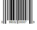 Barcode Image for UPC code 099332000079