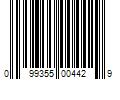 Barcode Image for UPC code 099355004429