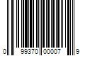 Barcode Image for UPC code 099370000079