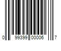 Barcode Image for UPC code 099399000067