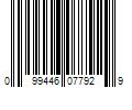 Barcode Image for UPC code 099446077929