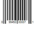 Barcode Image for UPC code 099453000071