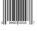 Barcode Image for UPC code 099480000037