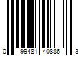 Barcode Image for UPC code 099481408863