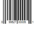 Barcode Image for UPC code 099527000051